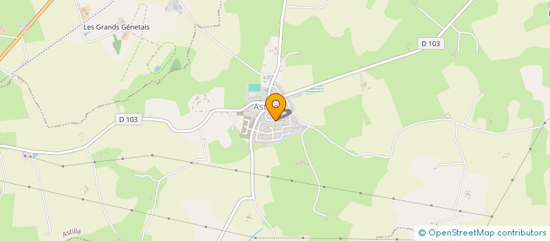 localisation de l'entreprise MONSIEUR ARNAUD FOLLIOT  ASTILLE