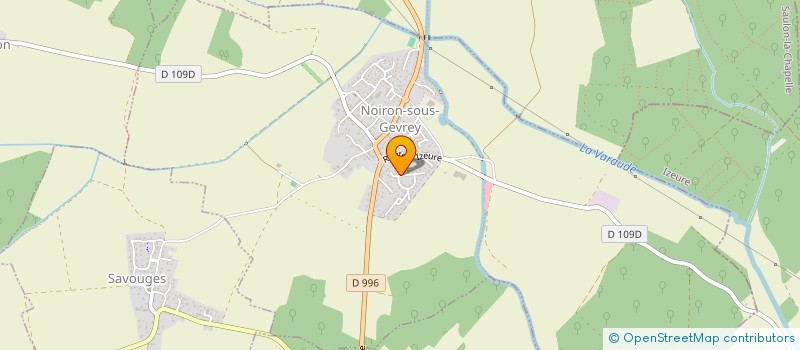 localisation de l'entreprise MONSIEUR ARNAUD FONTANA  NOIRON-SOUS-GEVREY