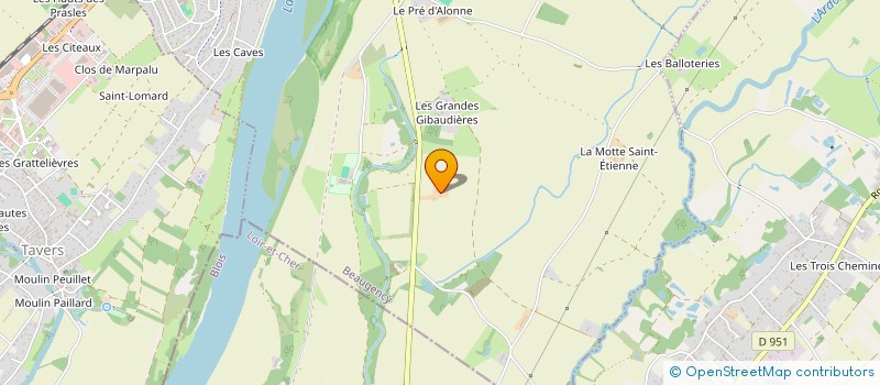 localisation de l'entreprise MONSIEUR ARNAUD FONTENY à BEAUGENCY