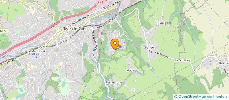 localisation de l'entreprise MONSIEUR ARNAUD FONTROBERT  CHATEAUNEUF