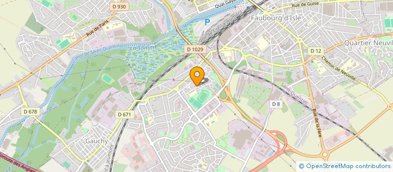 localisation de l'entreprise MONSIEUR ARNAUD FOSSIER  GAUCHY