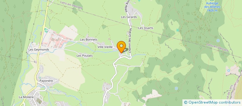 localisation de l'entreprise MONSIEUR ARNAUD FOURNIER à VILLARD-DE-LANS
