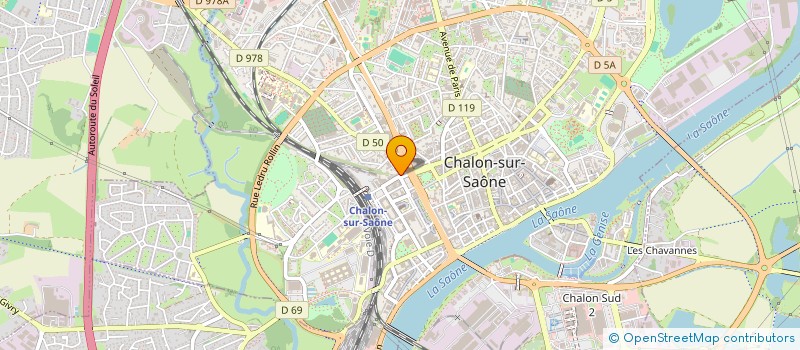 localisation de l'entreprise MONSIEUR ARNAUD FRABBONI à CHALON-SUR-SAONE