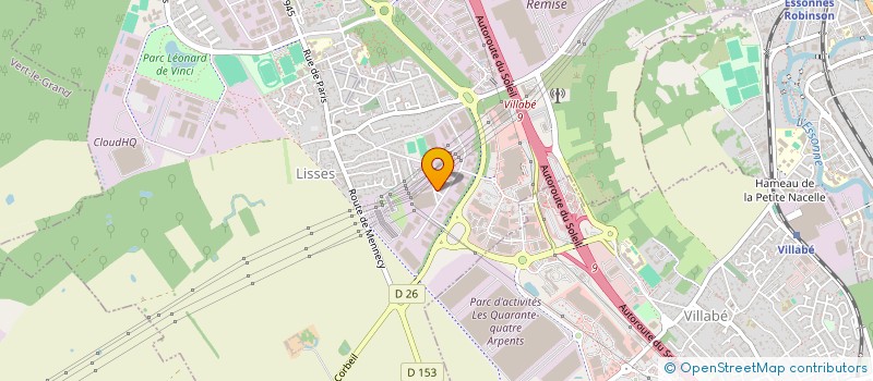 localisation de l'entreprise MONSIEUR ARNAUD FRADEL  LISSES