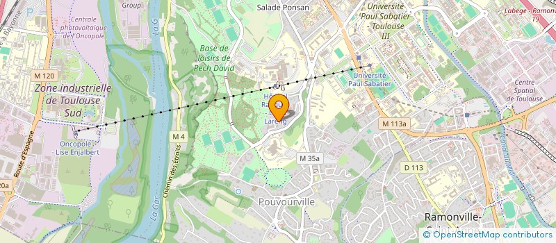 localisation de l'entreprise MONSIEUR ARNAUD FRANCQ à TOULOUSE