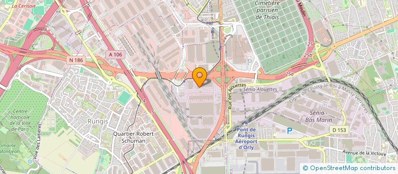 localisation de l'entreprise MONSIEUR ARNAUD FRERET  RUNGIS