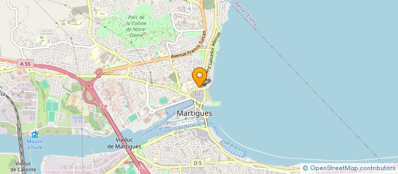 localisation de l'entreprise MONSIEUR ARNAUD FROELICH à MARTIGUES