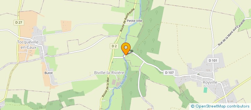 localisation de l'entreprise MONSIEUR ARNAUD GABRIEL  ROYVILLE