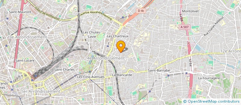 localisation de l'entreprise MONSIEUR ARNAUD GALIBERT à MARSEILLE
