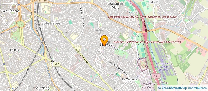 localisation de l'entreprise MONSIEUR ARNAUD GARCIA à TOULOUSE