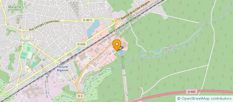 localisation de l'entreprise MONSIEUR ARNAUD GARDIEN  BORDEAUX