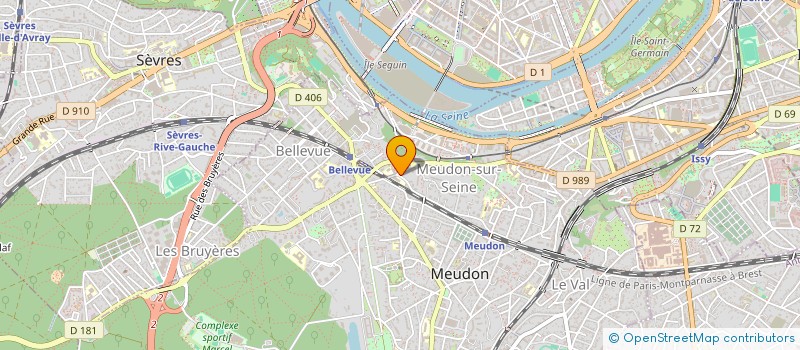 localisation de l'entreprise MONSIEUR ARNAUD GARDILLE  MEUDON