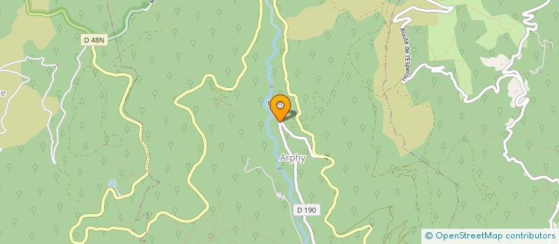 localisation de l'entreprise MONSIEUR ARNAUD GAUBERT  ARPHY