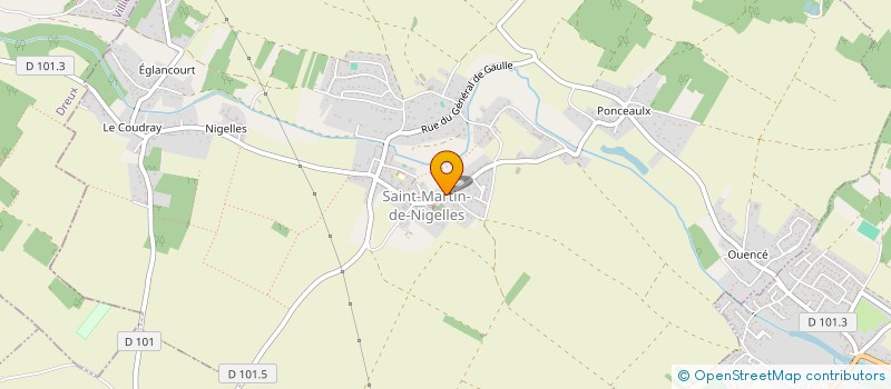 localisation de l'entreprise MONSIEUR ARNAUD GAUDIN à SAINT-MARTIN-DE-NIGELLES