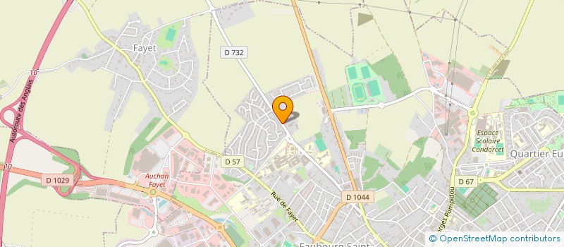 localisation de l'entreprise MONSIEUR ARNAUD GAUTHIER à SAINT-QUENTIN