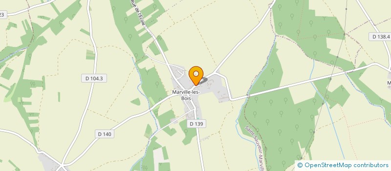 localisation de l'entreprise MONSIEUR ARNAUD GAUTHIER à SAINT-SAUVEUR-MARVILLE