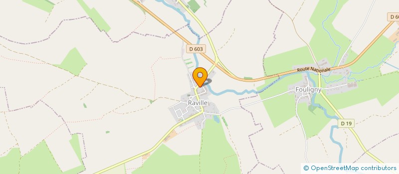 localisation de l'entreprise MONSIEUR ARNAUD GAY  RAVILLE