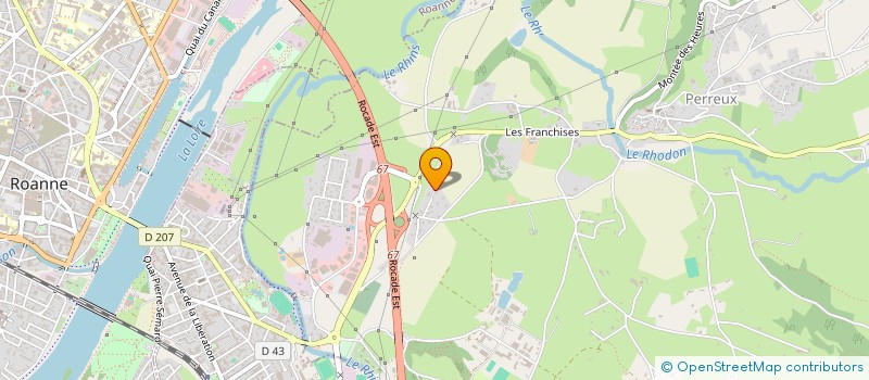 localisation de l'entreprise MONSIEUR ARNAUD GAY  PERREUX