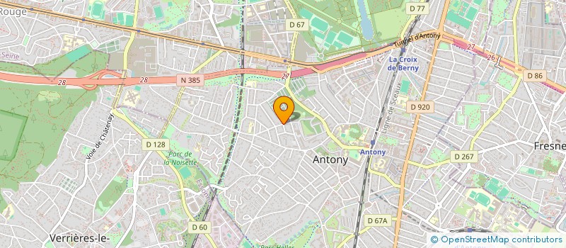 localisation de l'entreprise MONSIEUR ARNAUD GENESTE à ANTONY