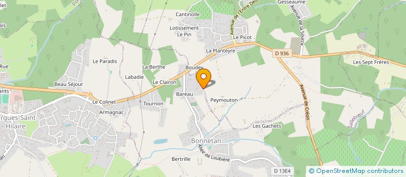 localisation de l'entreprise MONSIEUR ARNAUD GERARD  SALLEBUF