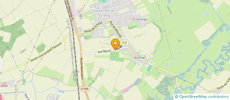 localisation de l'entreprise MONSIEUR ARNAUD GIACOMIN  SAINT-LOUP-DE-VARENNES