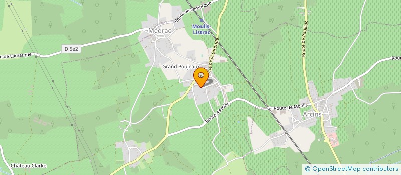 localisation de l'entreprise MONSIEUR ARNAUD GIBON  LEOGNAN