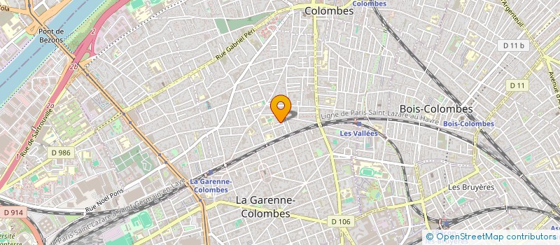 localisation de l'entreprise MONSIEUR ARNAUD GIDOIN à COLOMBES