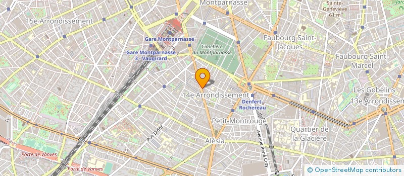 localisation de l'entreprise MONSIEUR ARNAUD GILLETTE à CLAMART