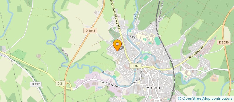 localisation de l'entreprise MONSIEUR ARNAUD GILLIER  OHIS