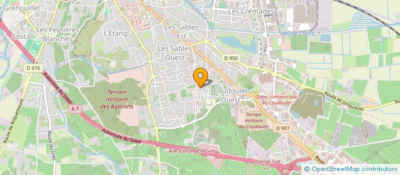 localisation de l'entreprise MONSIEUR ARNAUD GINER  ORANGE