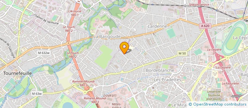 localisation de l'entreprise MONSIEUR ARNAUD GIRESSE  TOULOUSE