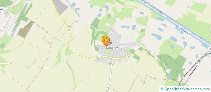 localisation de l'entreprise MONSIEUR ARNAUD GIRODE  SAIGNEVILLE