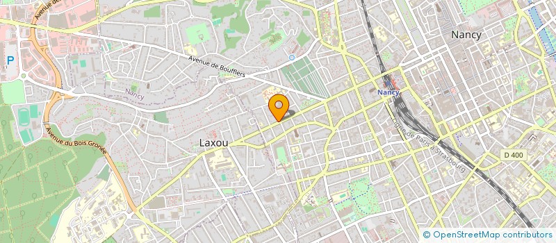 localisation de l'entreprise MONSIEUR ARNAUD GLADIEUX  NANCY