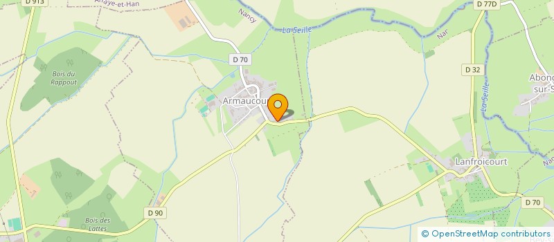 localisation de l'entreprise MONSIEUR ARNAUD GODEFROY  ARMAUCOURT