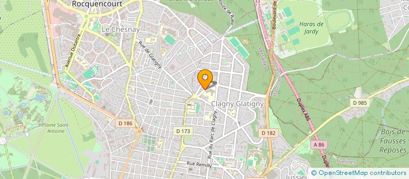 localisation de l'entreprise MONSIEUR ARNAUD GOFFARD à VERSAILLES