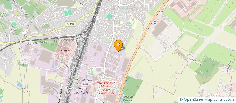 localisation de l'entreprise MONSIEUR ARNAUD GOMEZ  BRETIGNY-SUR-ORGE