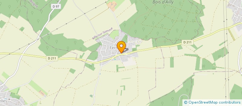 localisation de l'entreprise MONSIEUR ARNAUD GONDRE  FERRIERES