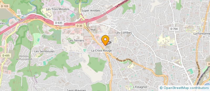 localisation de l'entreprise MONSIEUR ARNAUD GONDRE  SAINT-LAURENT-DU-VAR