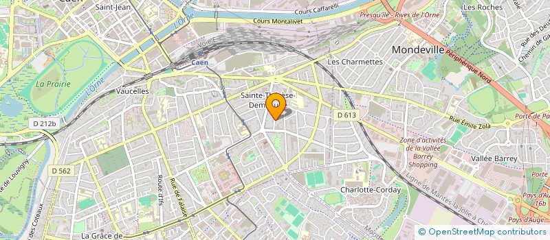 localisation de l'entreprise MONSIEUR ARNAUD GONTIER à CAEN