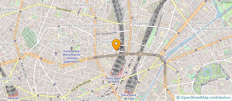 localisation de l'entreprise MONSIEUR ARNAUD GOUBET  PARIS