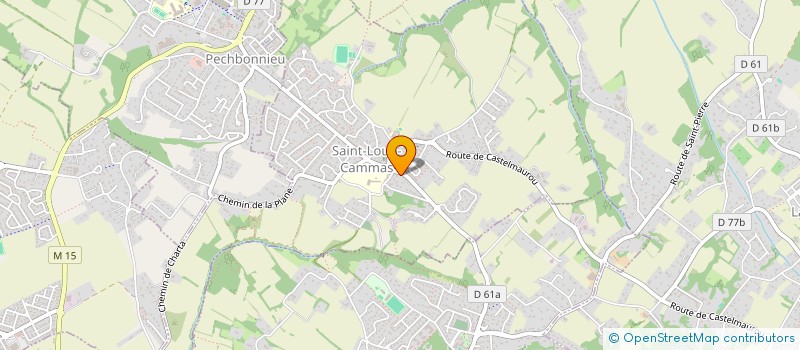 localisation de l'entreprise MONSIEUR ARNAUD GOUDY  SAINT-LOUP-CAMMAS