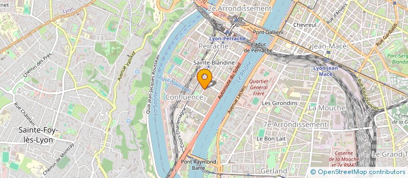 localisation de l'entreprise MONSIEUR ARNAUD GOULLIART à LYON