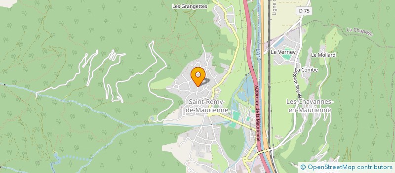 localisation de l'entreprise MONSIEUR ARNAUD GOYET à SAINT-REMY-DE-MAURIENNE