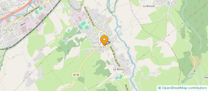 localisation de l'entreprise MONSIEUR ARNAUD GRANATA  SAINT-PAUL-EN-JAREZ