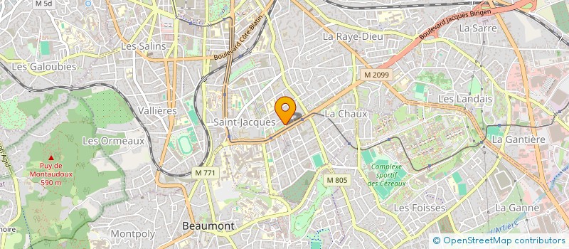 localisation de l'entreprise MONSIEUR ARNAUD GRANERO  AMBERT