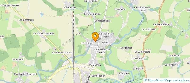 localisation de l'entreprise MONSIEUR ARNAUD GRASSET à NORT-SUR-ERDRE