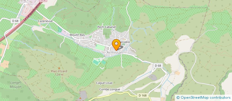 localisation de l'entreprise MONSIEUR ARNAUD GRATTENOIX-DUMINIL  ARMISSAN