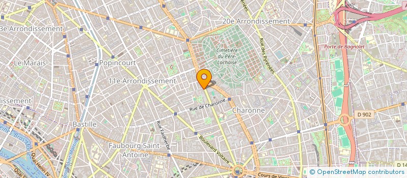 localisation de l'entreprise MONSIEUR ARNAUD GREDAI  PARIS