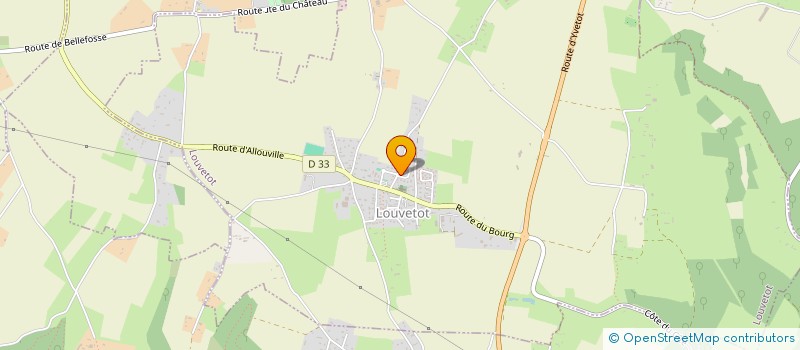 localisation de l'entreprise MONSIEUR ARNAUD GROULT  LOUVETOT