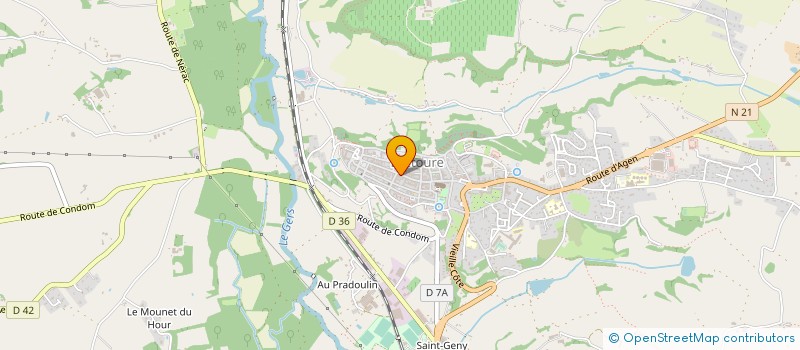 localisation de l'entreprise MONSIEUR ARNAUD GRZESIAK  LECTOURE